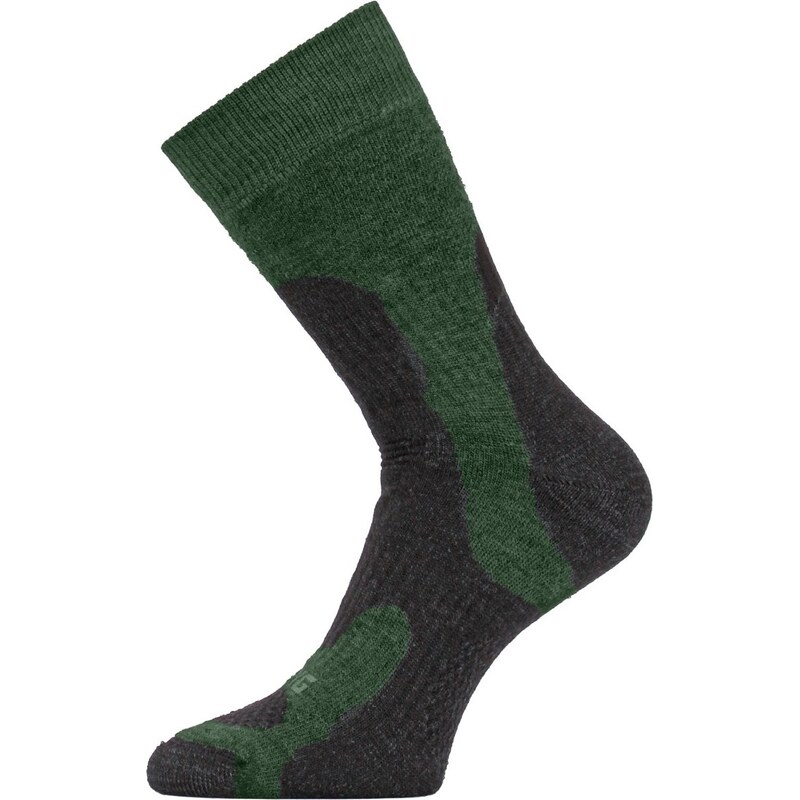 Merino ponožky LASTING Trp zelené 117114391