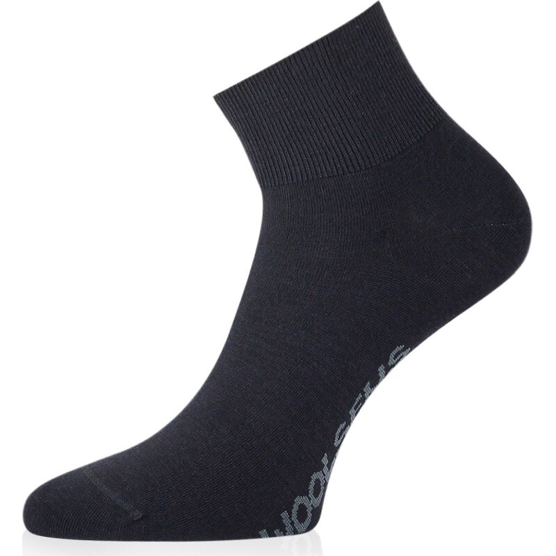 Merino ponožky LASTING Fwe černé 117114412