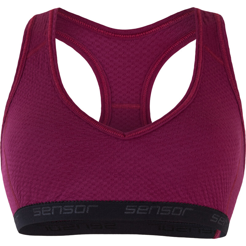 Dámská sportovní podrpsenka SENSOR Merino df fialová 117114580