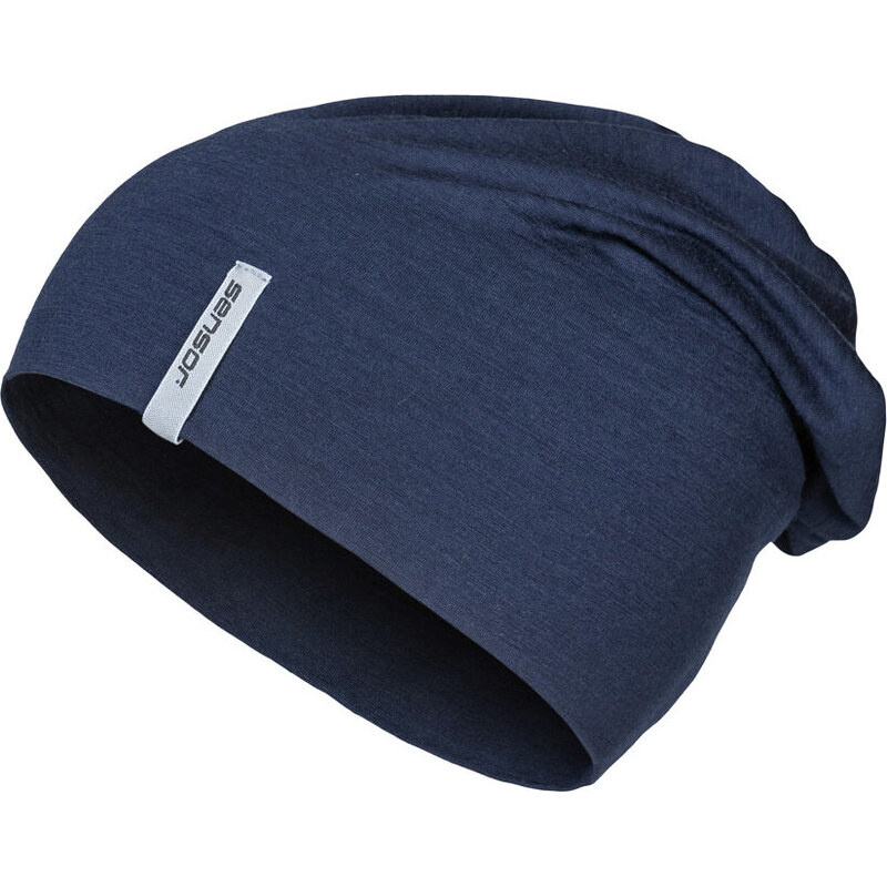 Unisex merino čepice SENSOR Active deep blue 117114611