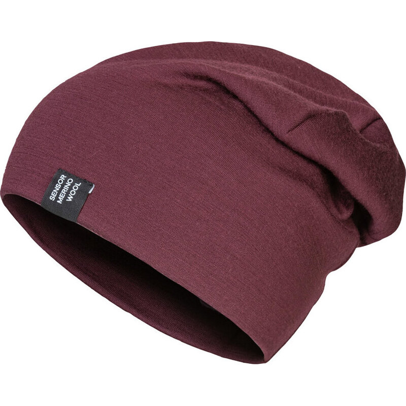 Unisex merino čepice SENSOR Extreme Up port red 117114615