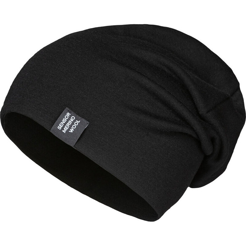Unisex merino čepice SENSOR Extreme Up černá 117114616