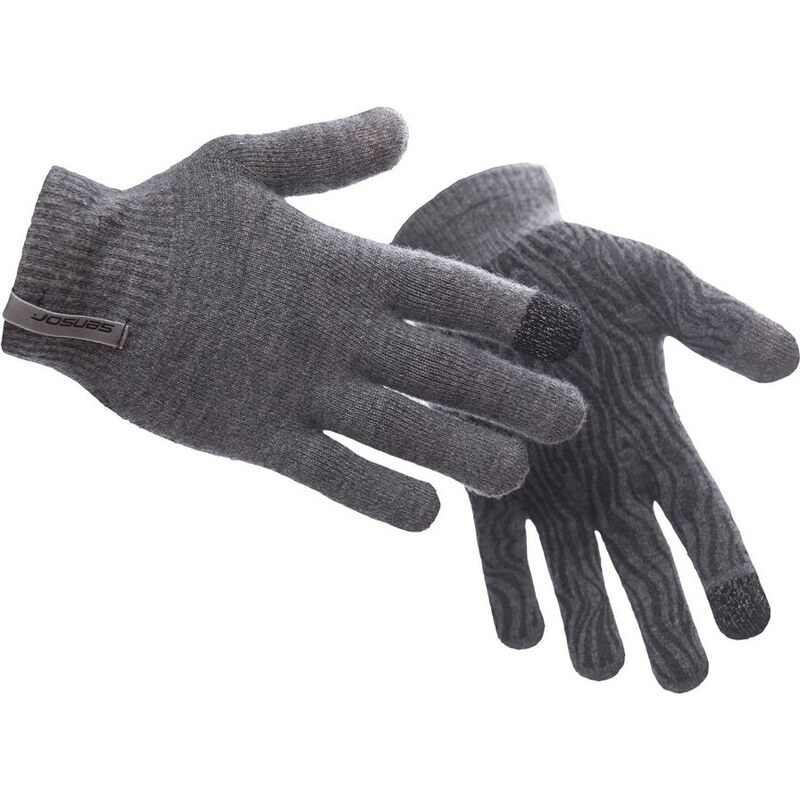 Unisex merino rukavice SENSOR šedé 117114693