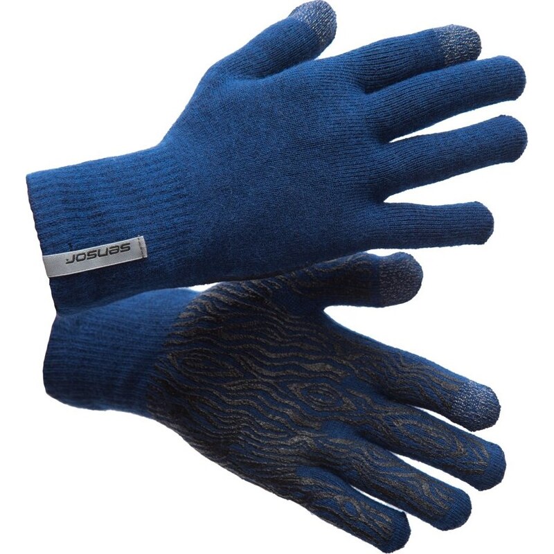 Unisex merino rukavice SENSOR modré 117114691
