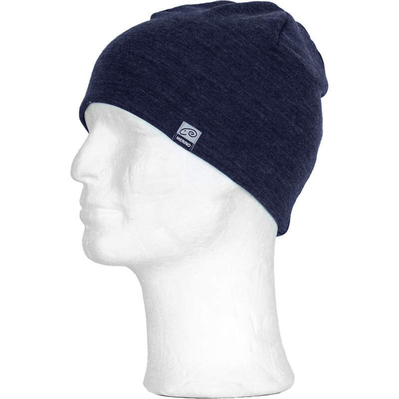 Unisex merino čepice LASTING Juny modrá 117114709