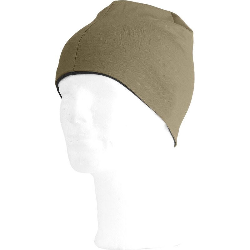 Merino čepice LASTING Bony khaki/černá 117114751