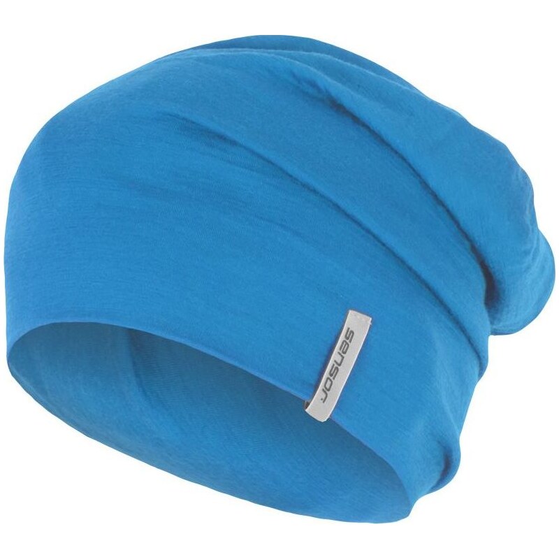 Čepice SENSOR Merino wool modrá 117114786
