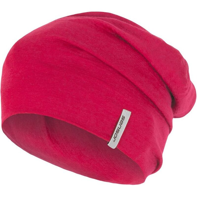 Čepice SENSOR Merino wool růžová 117114788