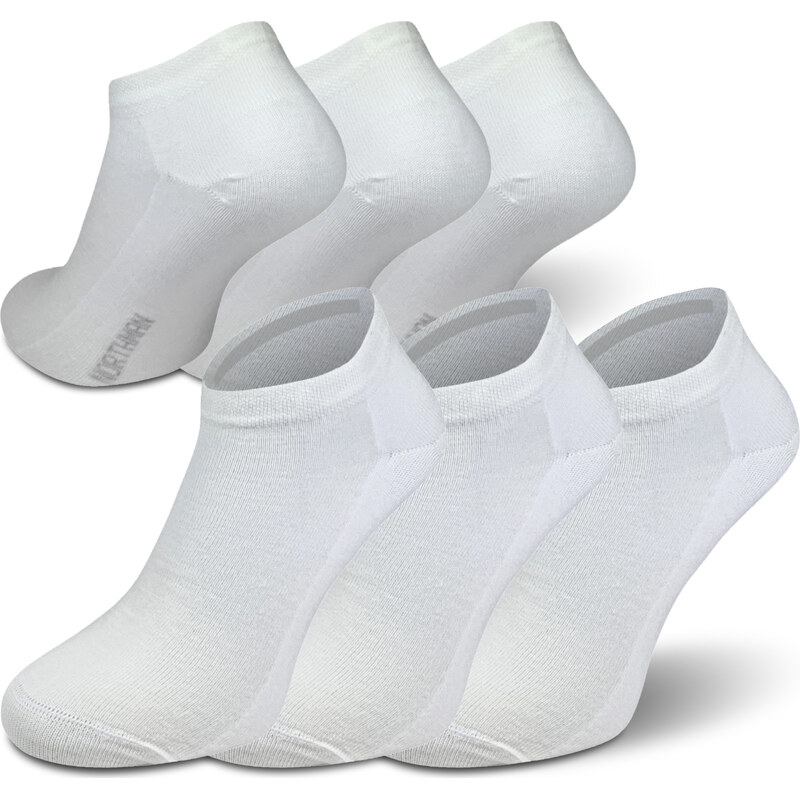 Letní merino ponožky NORTHMAN 3-pack bílé 117114866