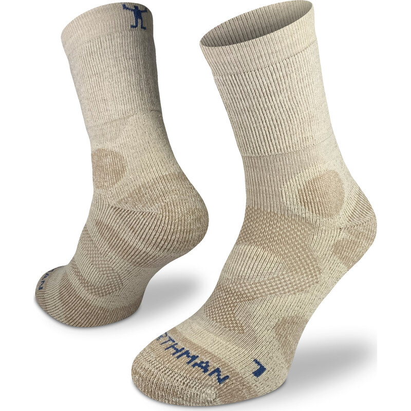 Turistické merino ponožky NORTHMAN Svarog béžové 118572510