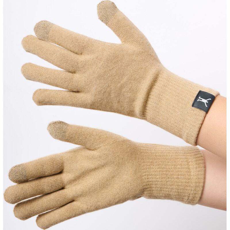 Zimní merino rukavice Fjalar béžová 118572550