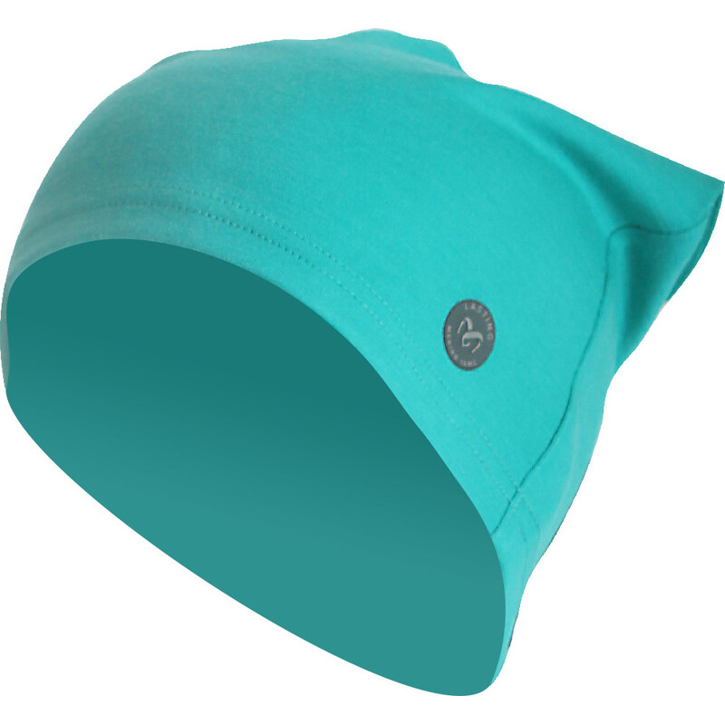 Unisex merino čepice LASTING Joly modrá 118572576