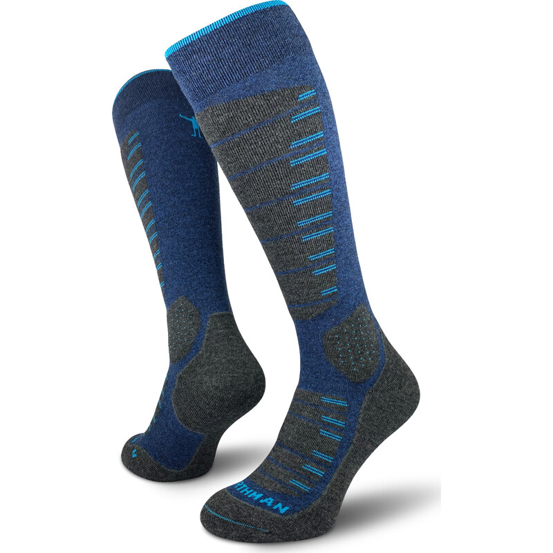 Lyžařské merino ponožky NORTHMAN Avalanche tmavě modrá 118572595