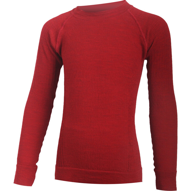 Dětské merino triko LASTING Jalo červené 118572638