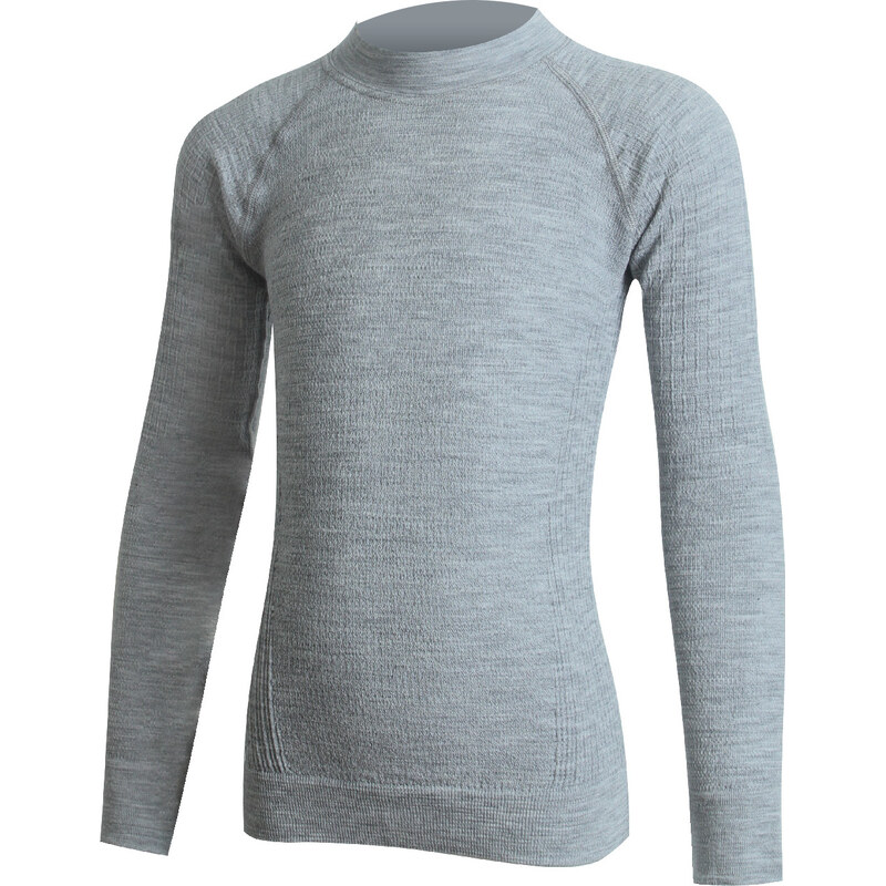 Dětské merino triko LASTING Jalo šedé 118572640