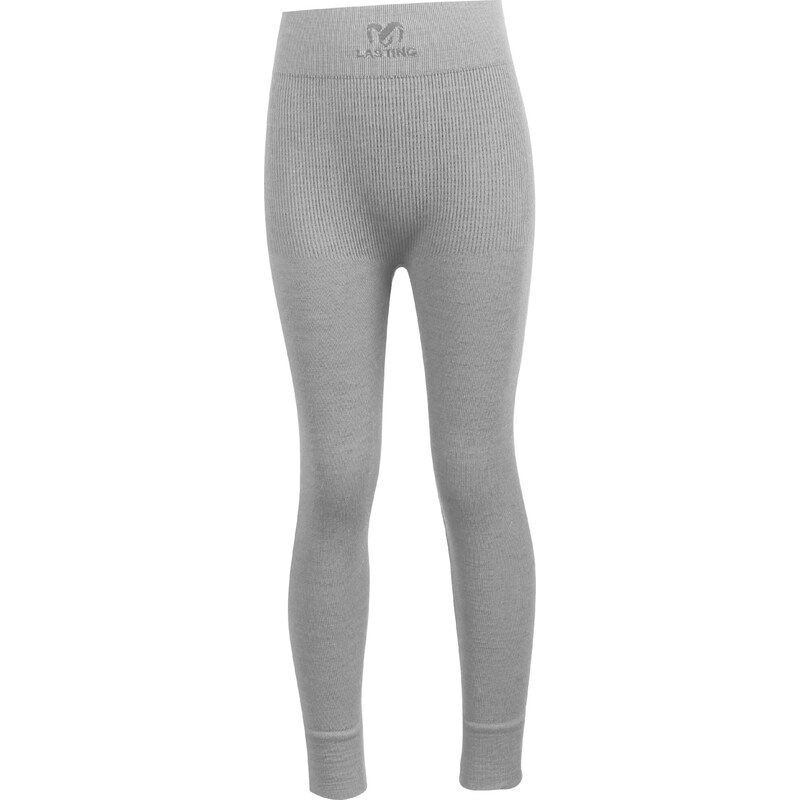 Dětské merino spodky LASTING Jonat šedé 118572642