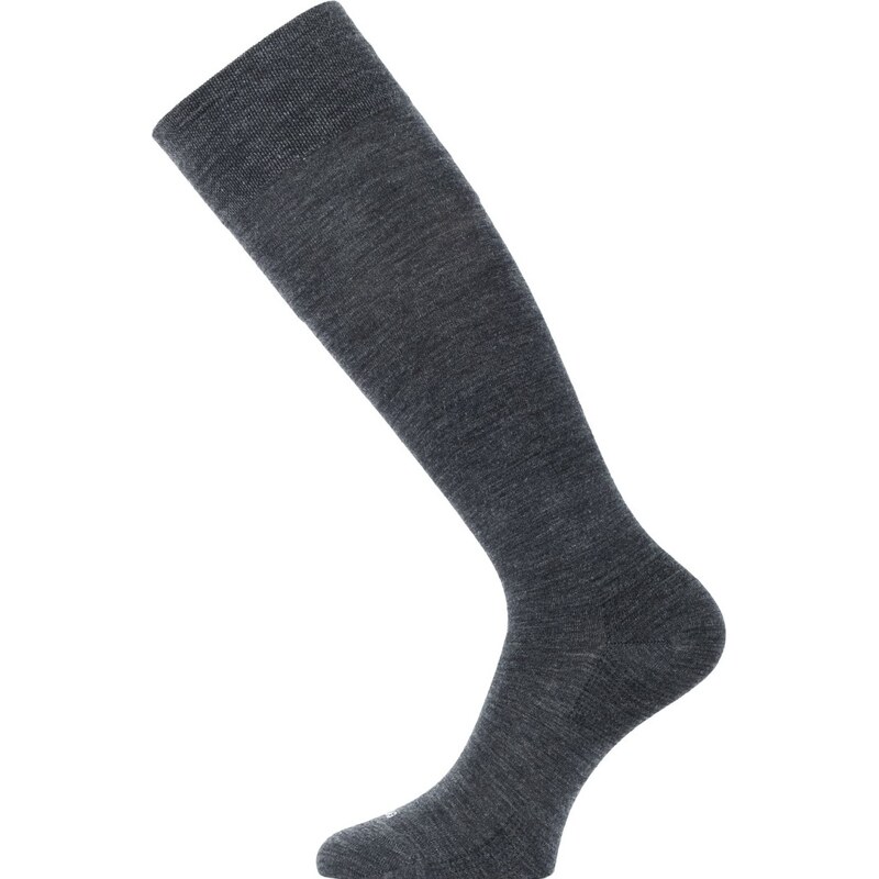 Unisex merino lyžařské podkolenky LASTING FWK šedé 118572692