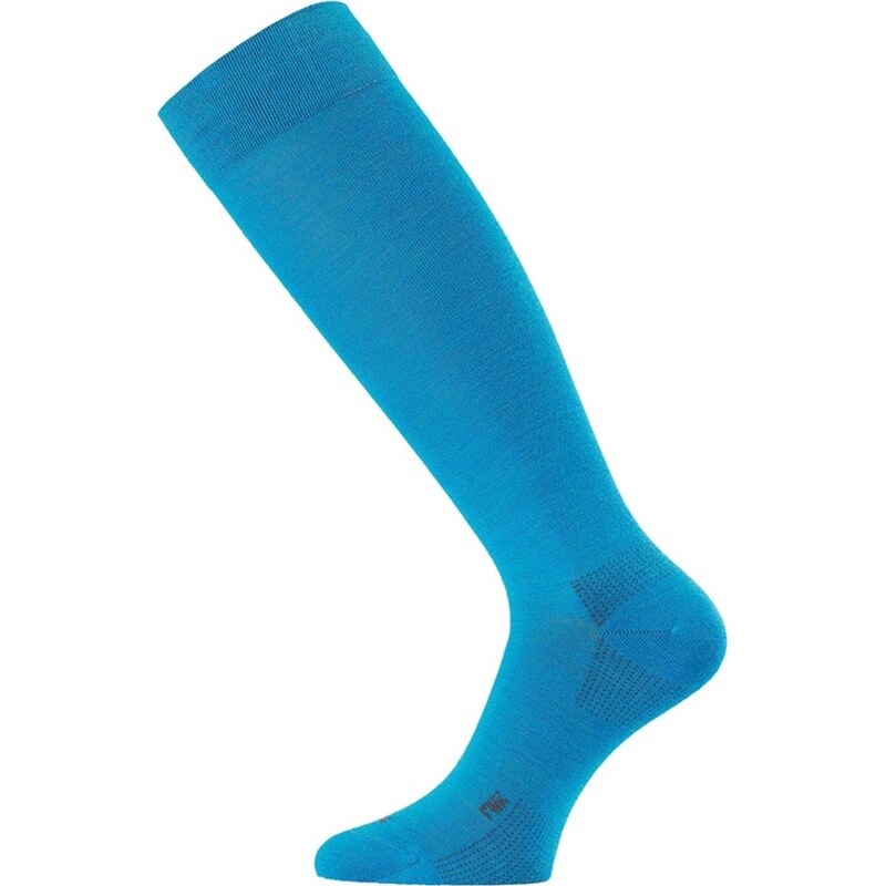 Unisex merino lyžařské podkolenky LASTING FWK modré 118572693
