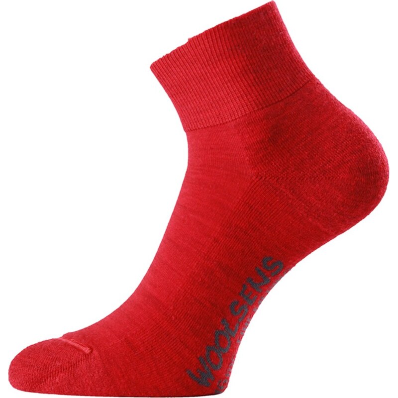 Unisex merino ponožky LASTING FWP červené 118572716