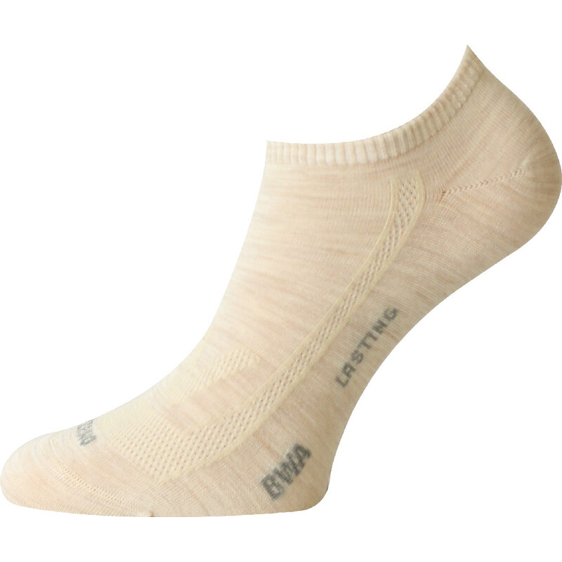 Unisex merino ponožky LASTING BWA béžové 118572724