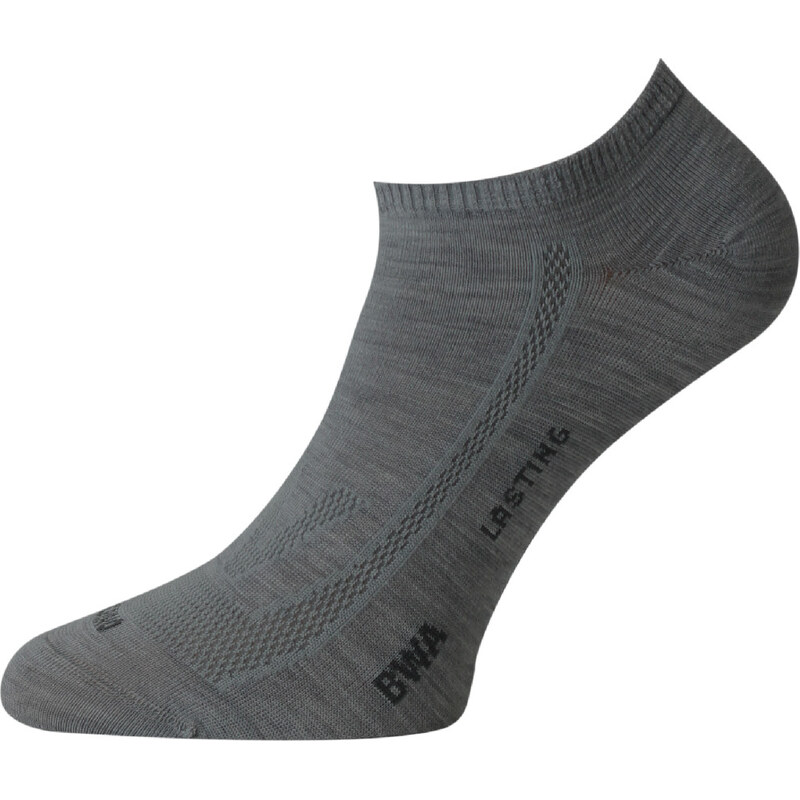 Unisex merino ponožky LASTING BWA šedé 118572723