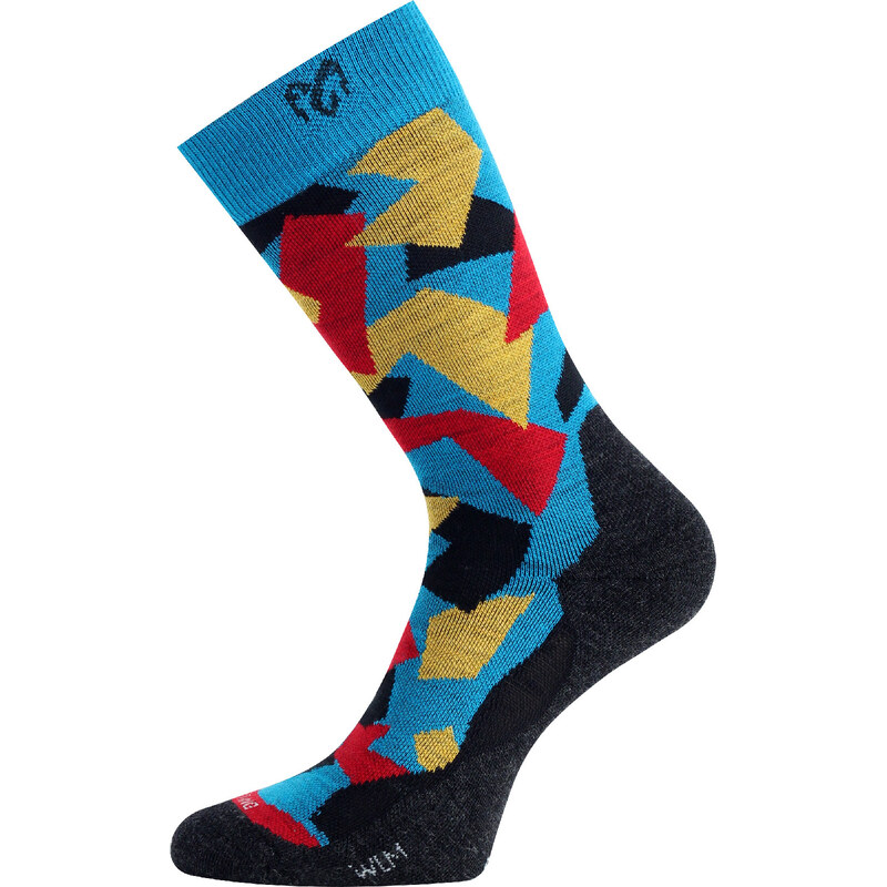 Unisex merino ponožky LASTING WOM modré 118572738