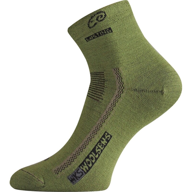 Unisex merino ponožky LASTING WKS zelené 118572766
