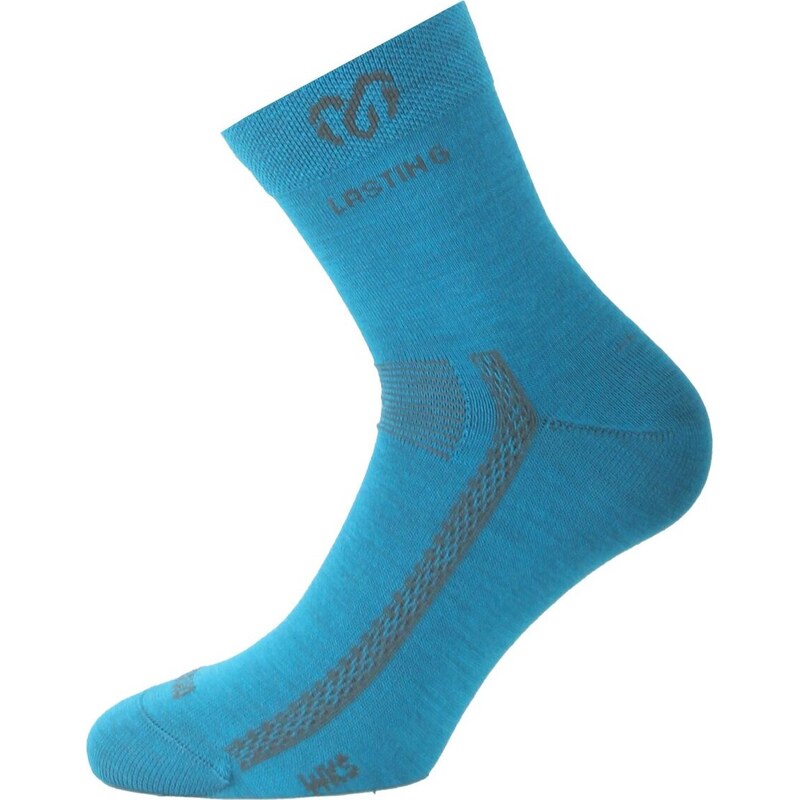 Unisex merino ponožky LASTING WKS modré 118572768