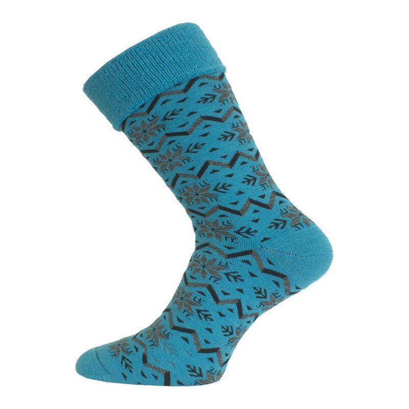 Unisex merino ponožky LASTING HMN modré 118572801