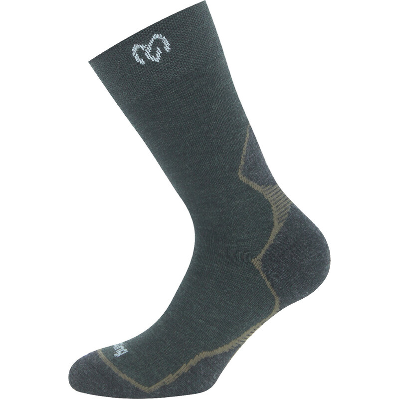 Unisex merino ponožky LASTING WAI zelené 118572790