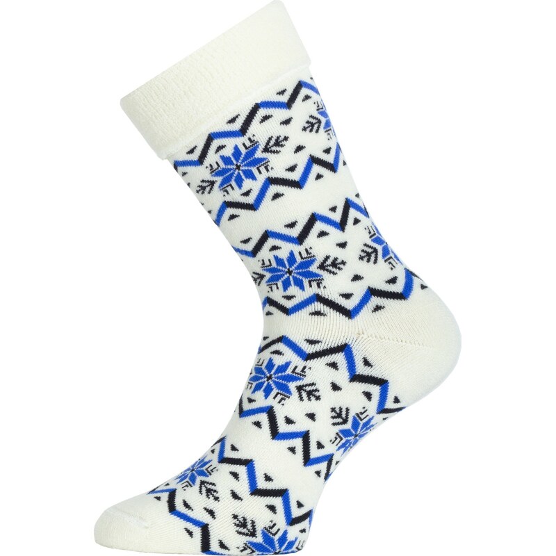 Unisex merino ponožky LASTING HMN bílé 118572799