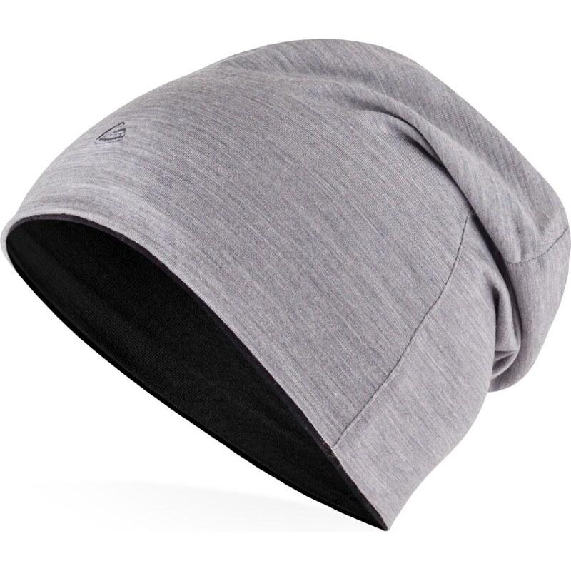 Unisex merino čepice LASTING Boly šedá 118572831