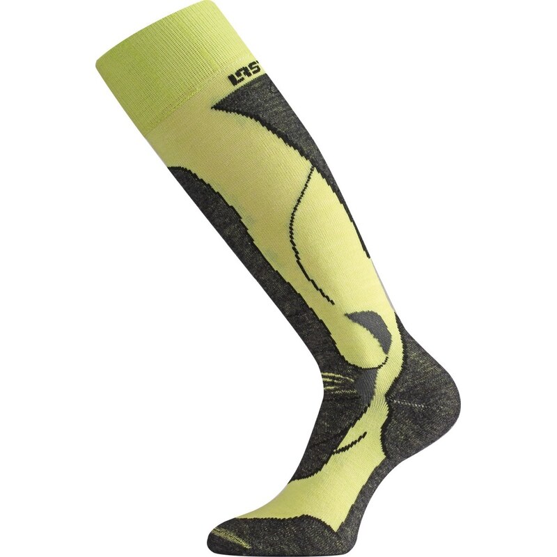 Unisex merino lyžařské podkolenky LASTING STW zelené 118572842