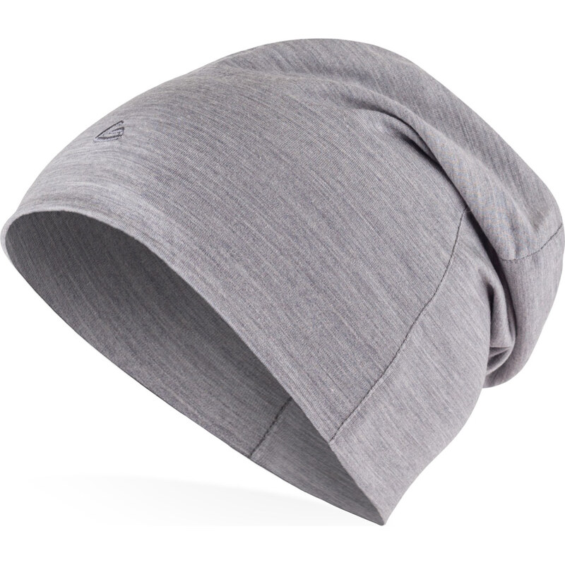 Unisex merino čepice LASTING Boly šedá 118572830