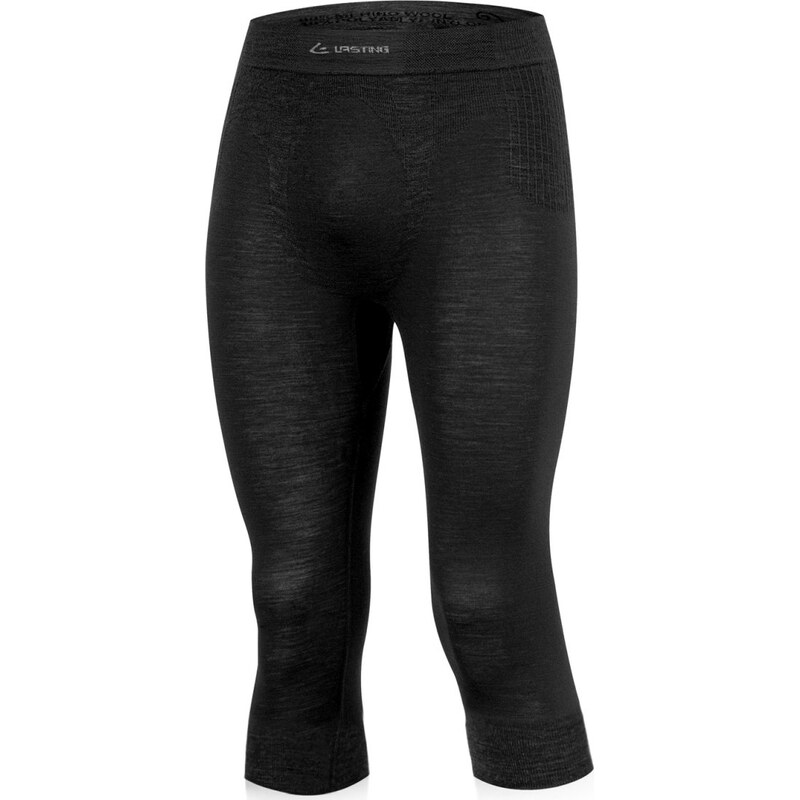Pánské merino spodky LASTING Mareo černé 118572864