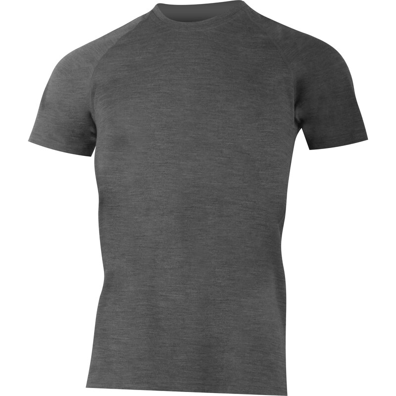 Pánské merino triko LASTING Carlos šedé 118572853
