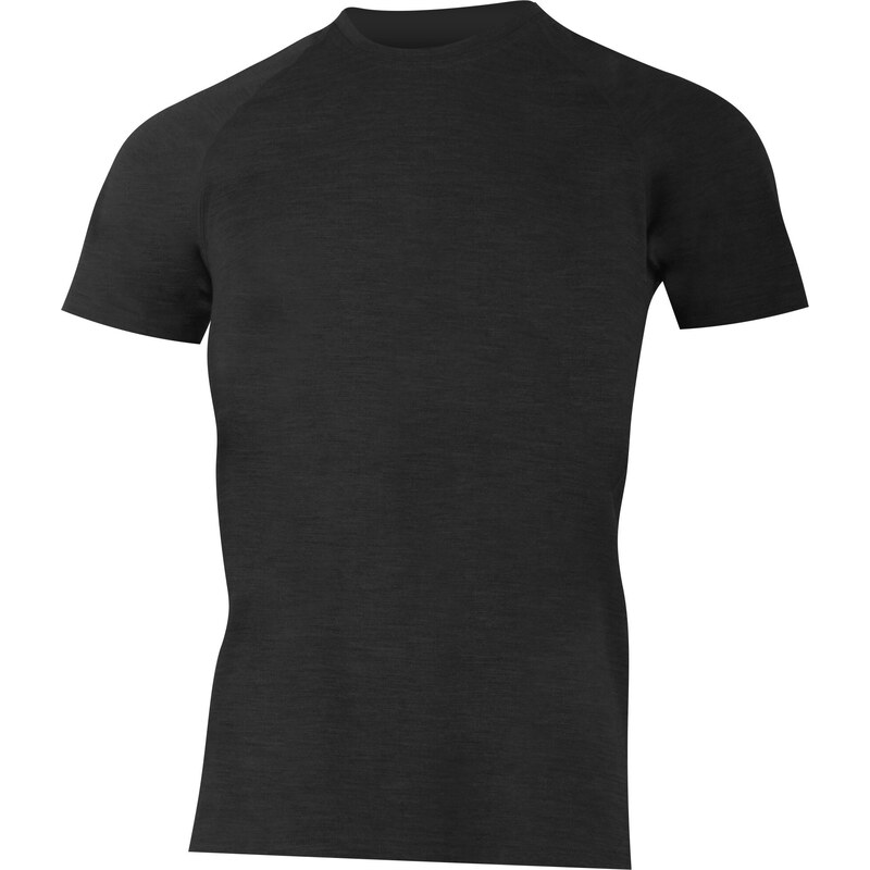 Pánské merino triko LASTING Carlos černé 118572855