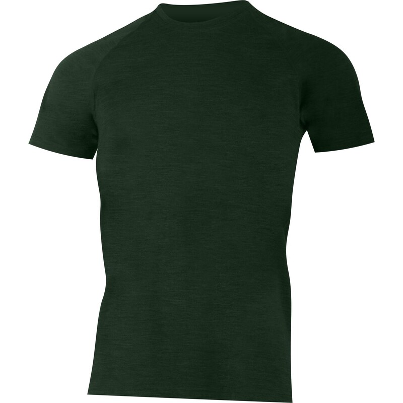 Pánské merino triko LASTING Carlos zelené 118572856