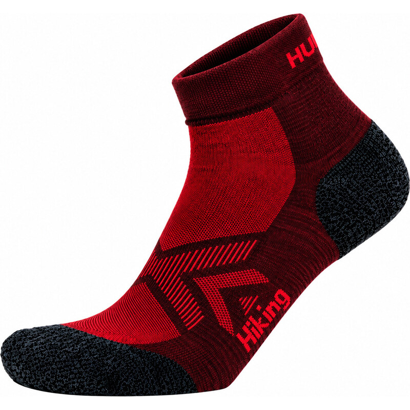 Unisex merino ponožky HUSKY Hiking MW červené 118572949
