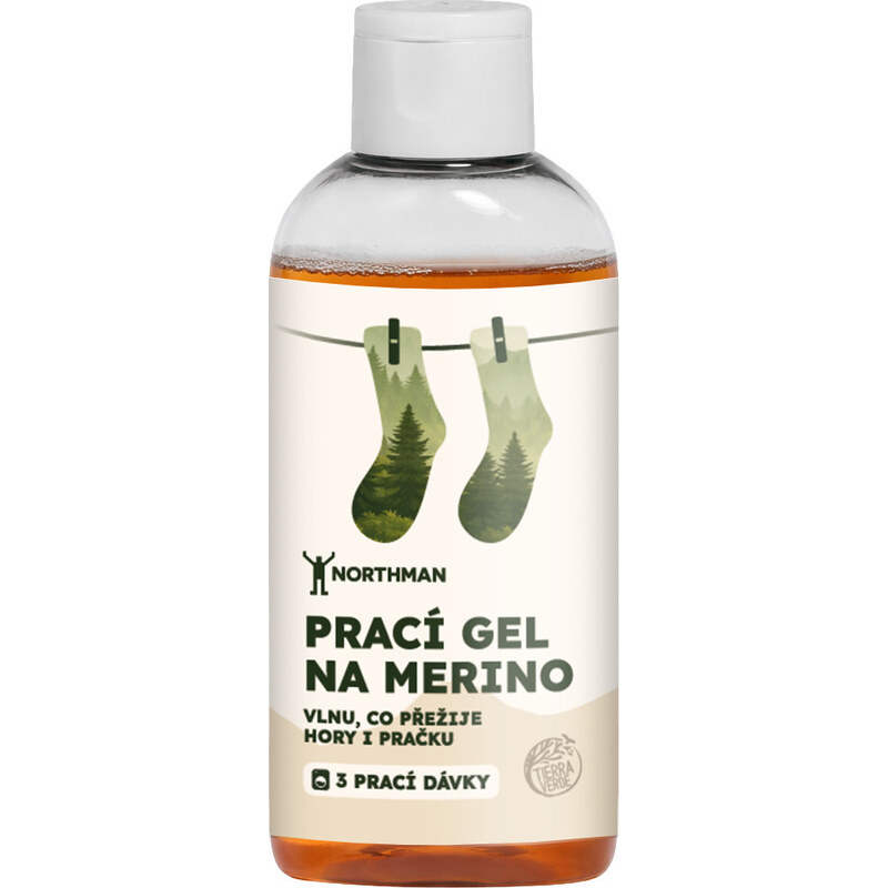 Prací gel na merino vlnu NORTHMAN Mix barev3 118572953