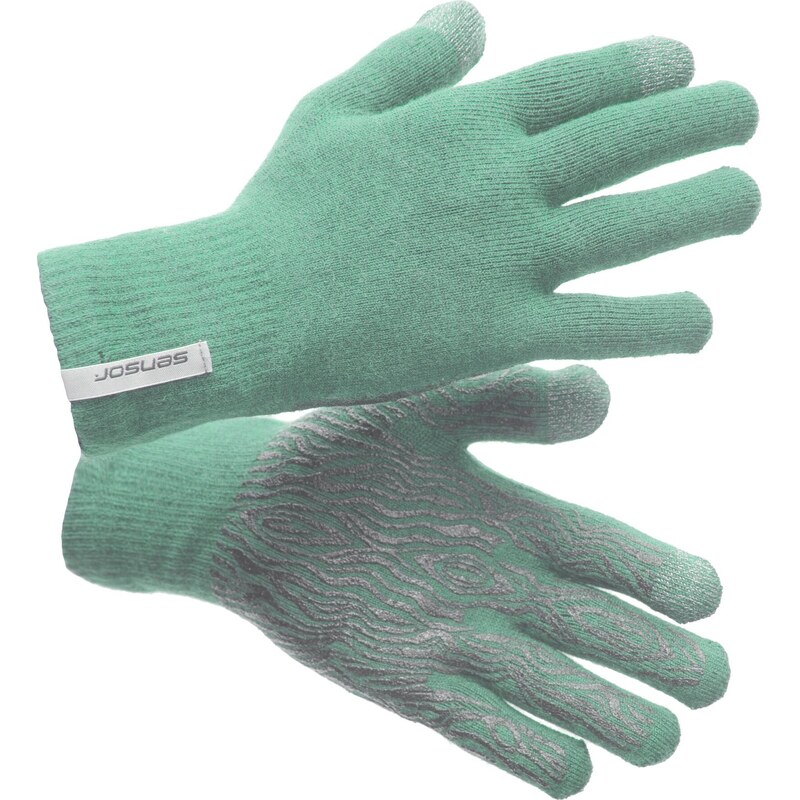 Pletené merino rukavice SENSOR basil green 117114610