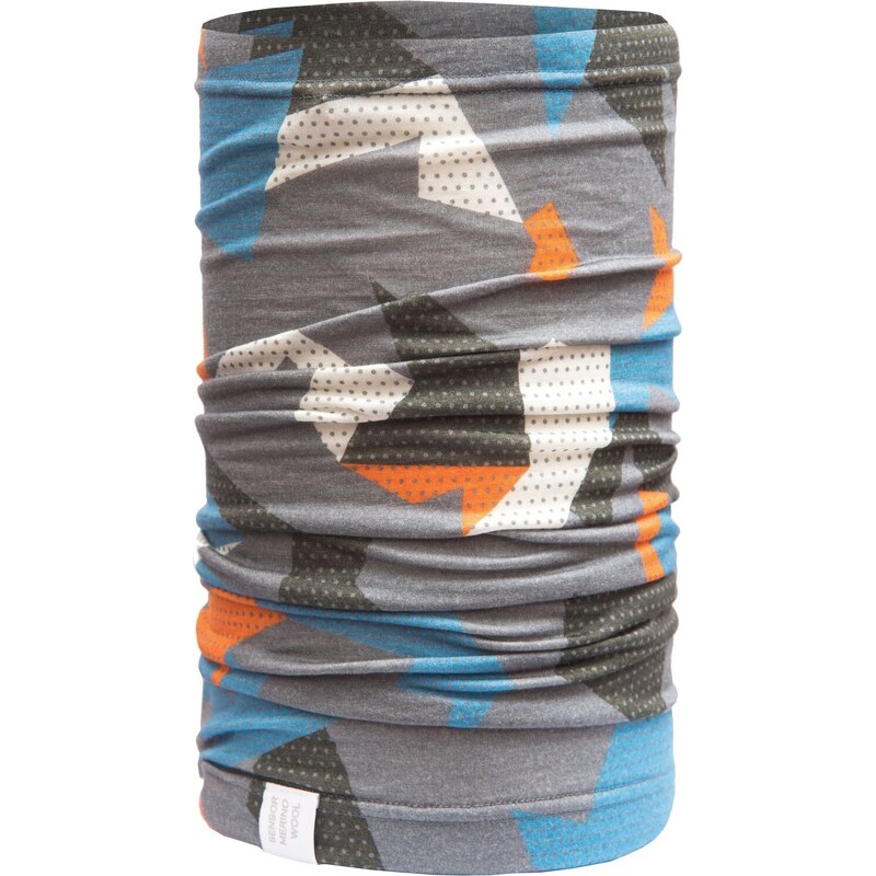 Multifunkční merino šátek SENSOR Impress modrý 117114671