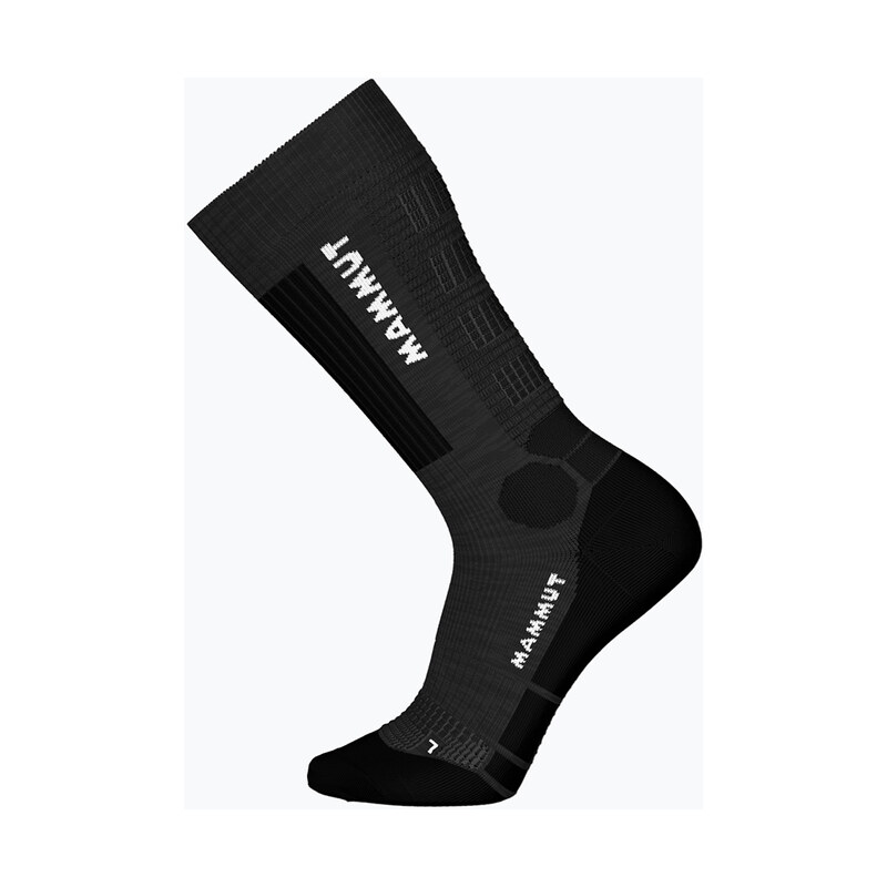 Ponožky Mammut Mountaineering Merino High Socks black/strata 118600457