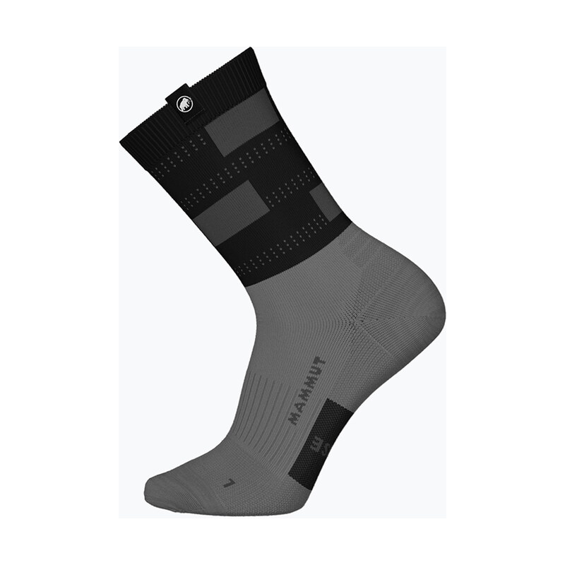 Ponožky Mammut Hiking Merino Crew Socks black/gabbro 118612425