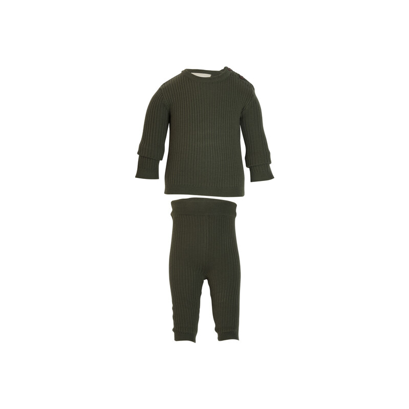LUPILU Dětská pletená souprava s merino vlnou 118617489