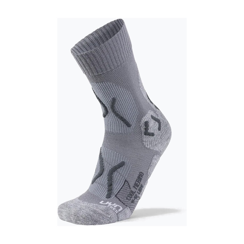 Dámské ponožky UYN Trekking Cool Merino light grey melange/pea 118697644