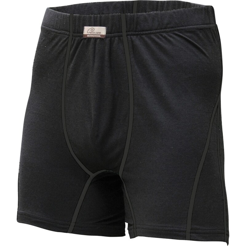 Pánské merino boxerky LASTING Nico černé 118791330