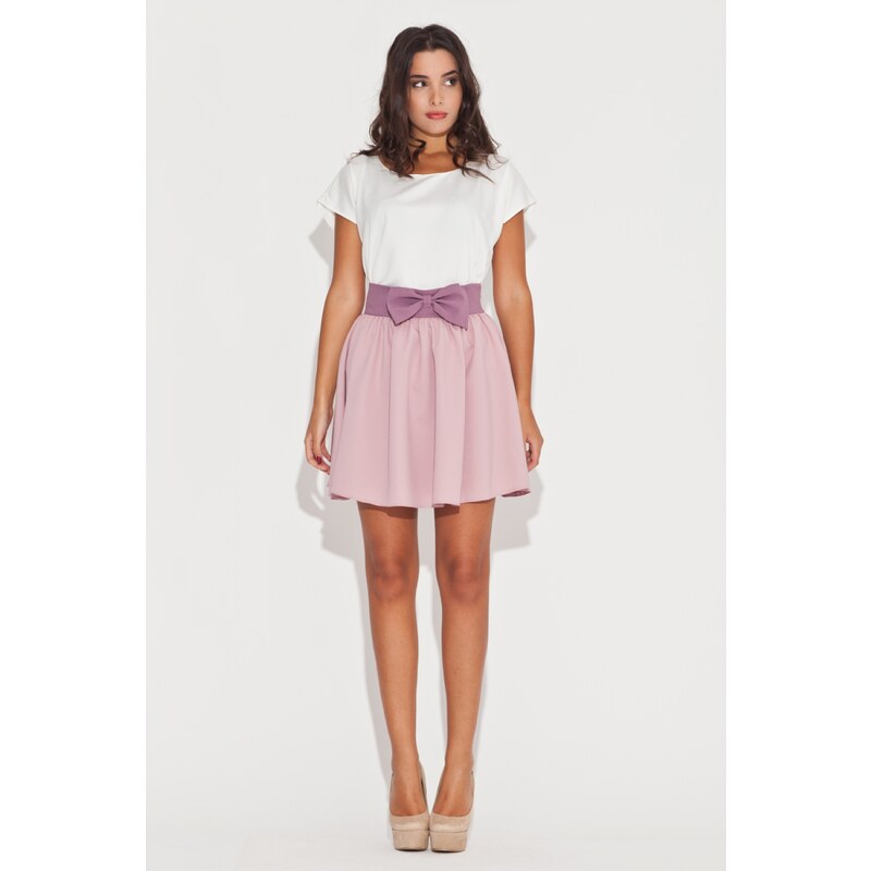 KATRUS Dámská sukně K056 pink