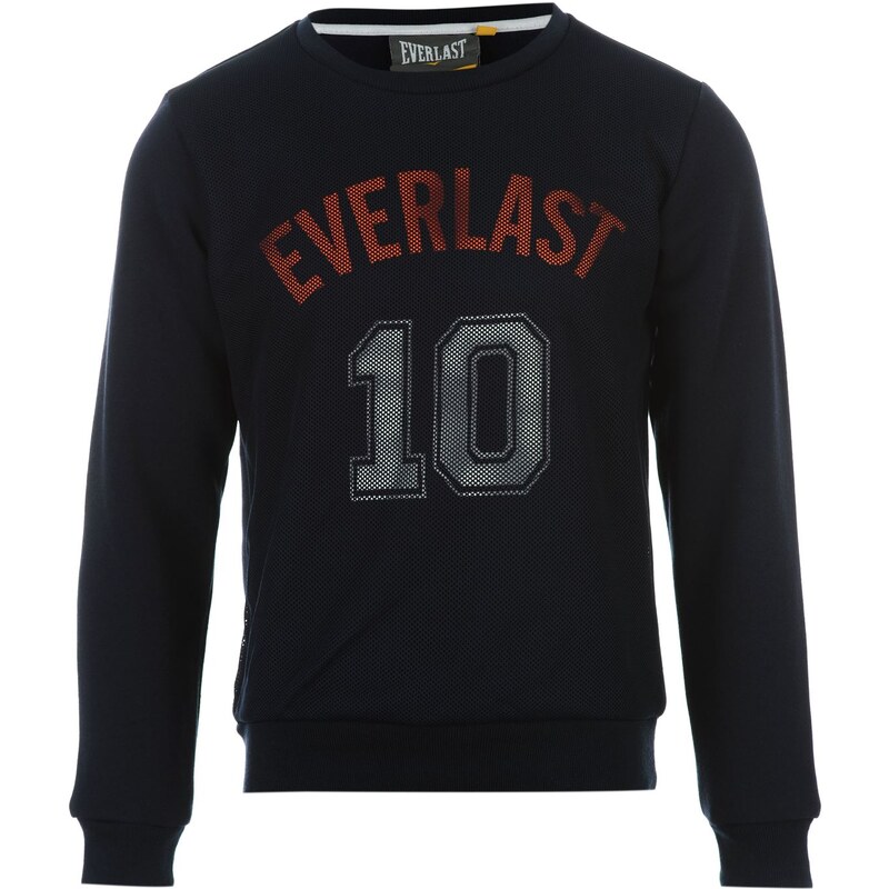 Everlast Crew Sweater dětské Boys Navy/Orange