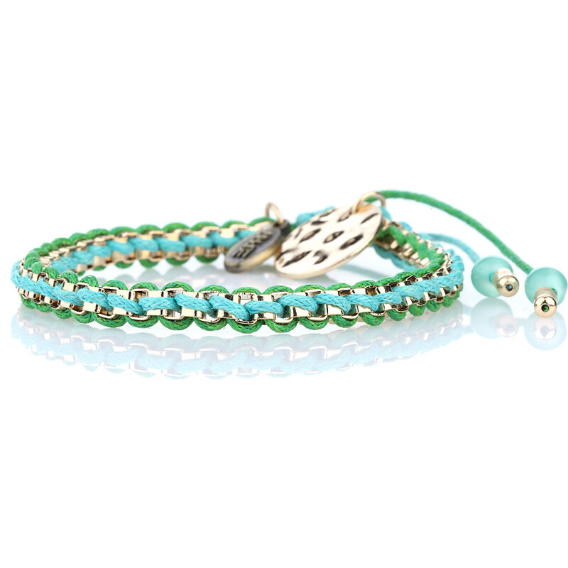 Esprit textile/metal bracelet
